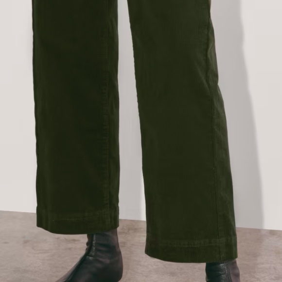 NWOT Sold out Everlane Way High Sailor Cords - Dark Forest - 4 - Picture 5 of 8